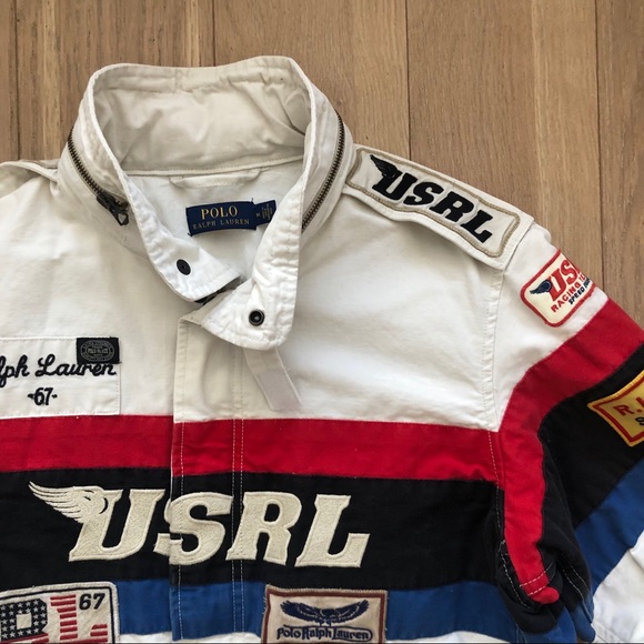 Polo Ralph Lauren Canvas Racing Jacket 